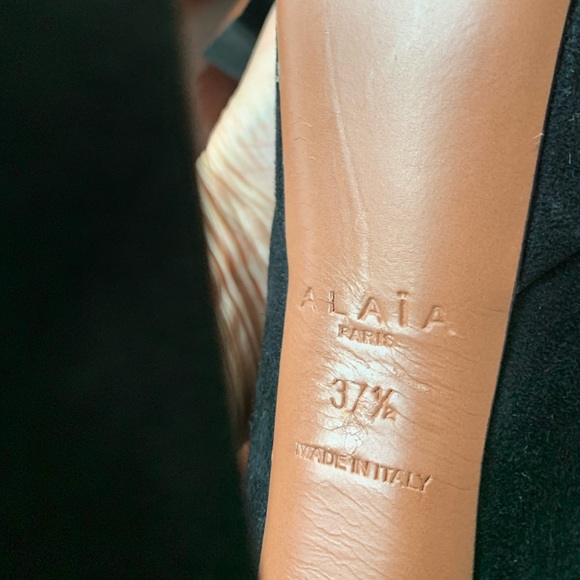 💯 Auth.Alaia Platforms ⚡️✨EXCELLENT CONDITION ✨⚡️ - Picture 9 of 12